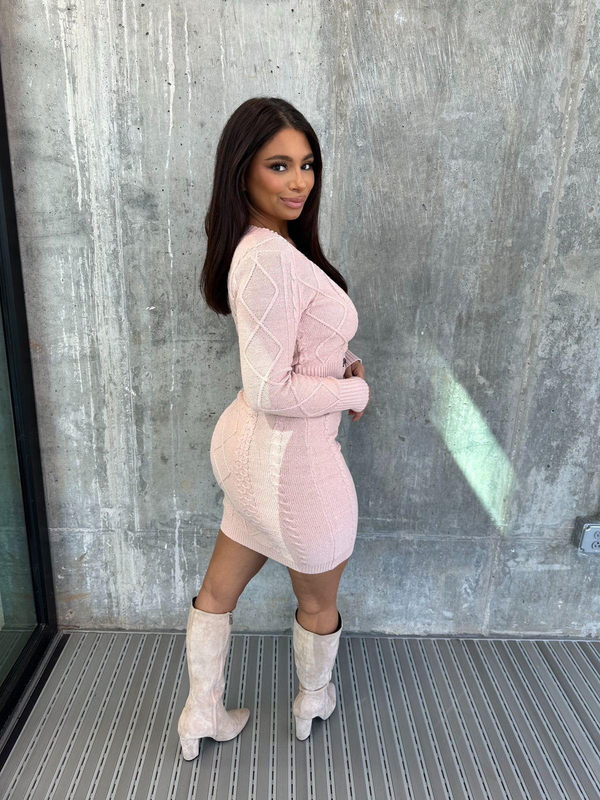 ARIA CABLE KNIT THREE PIECE SKIRT SET (More Colors)