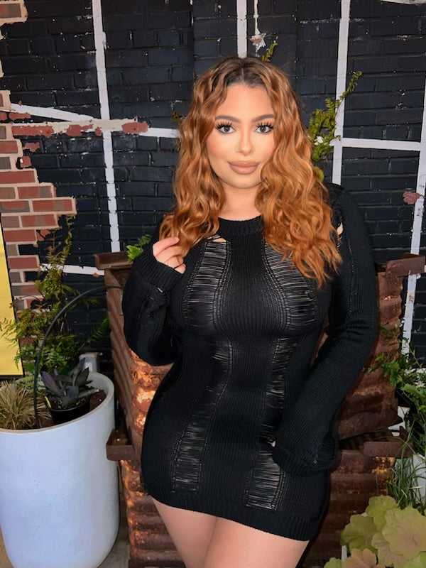 angela mini dress Angela Rip Mini Dress
