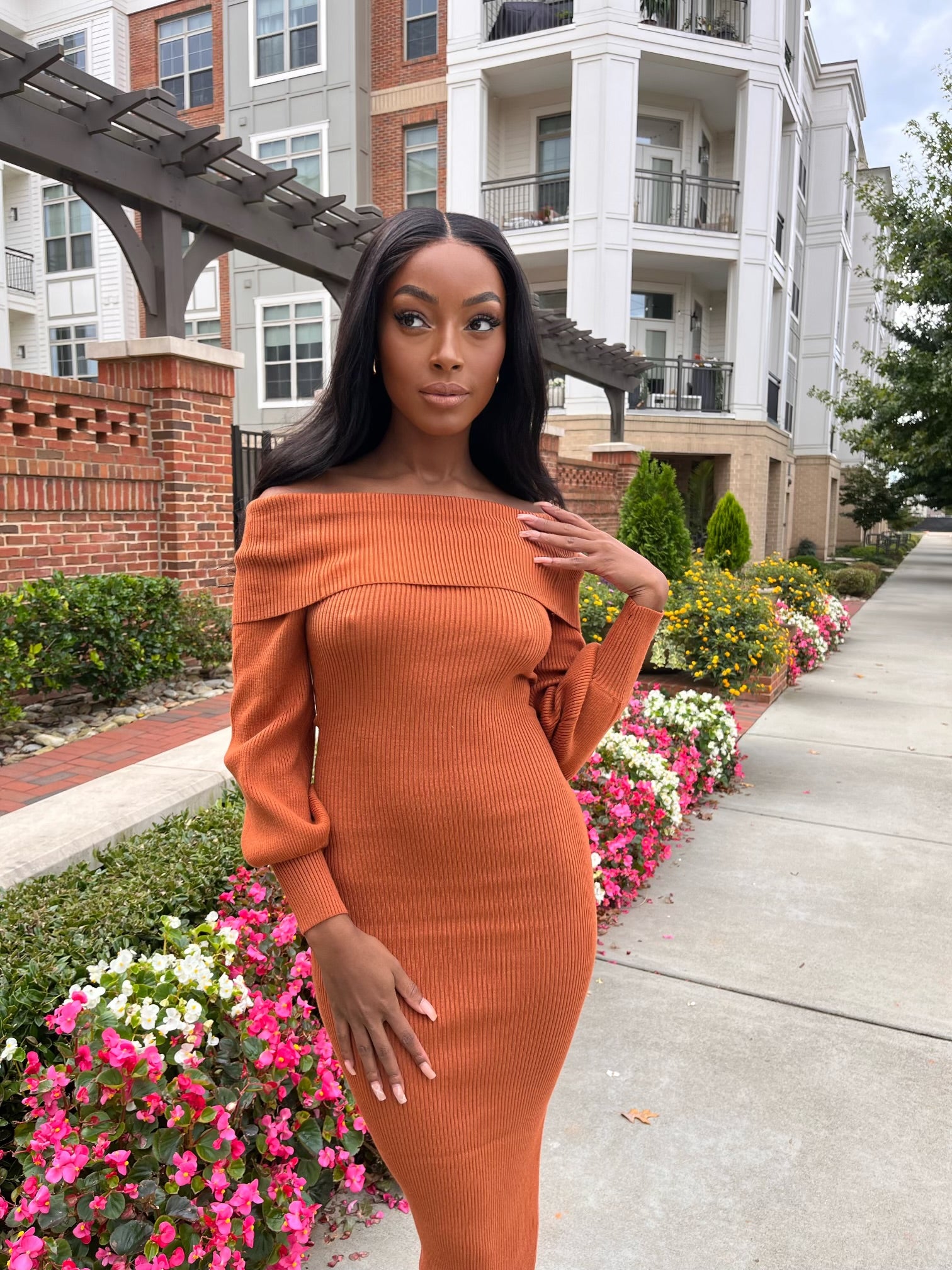Gabriella Sweater Midi Dress Gabriella Sweater Midi Dress
