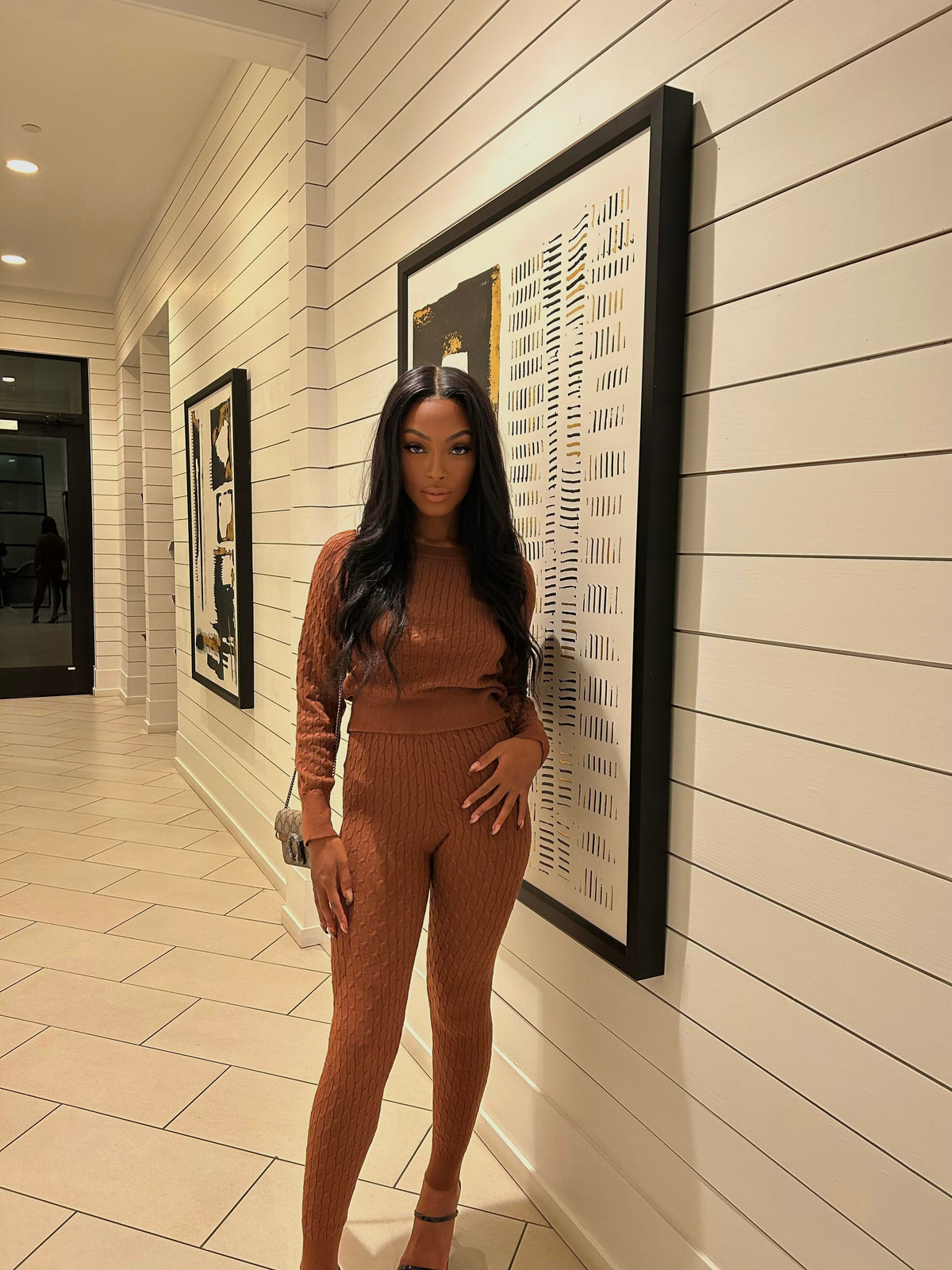 Gianna Cable Knit Set (More Colors)