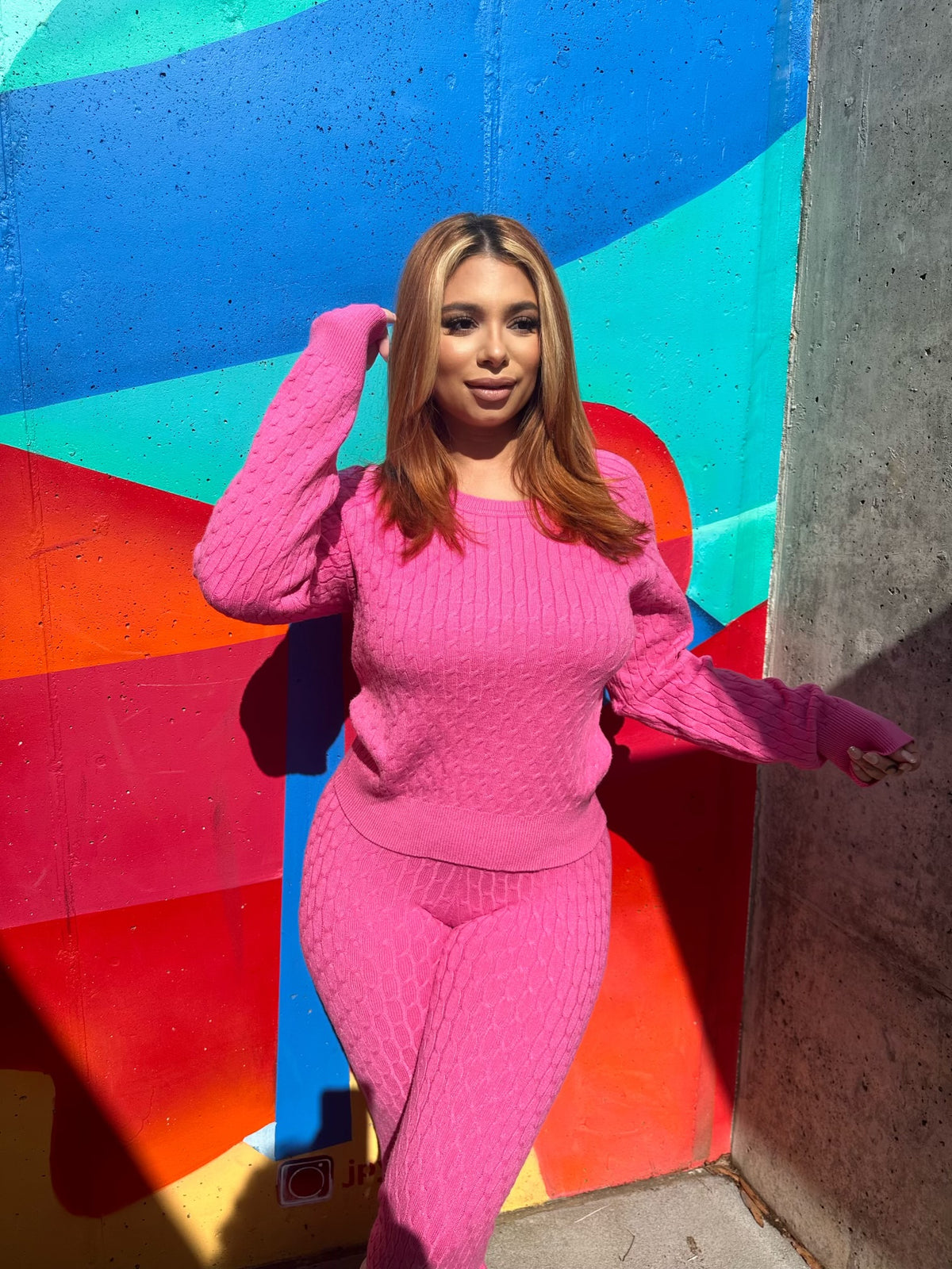 Gianna Cable Knit Set (More Colors)