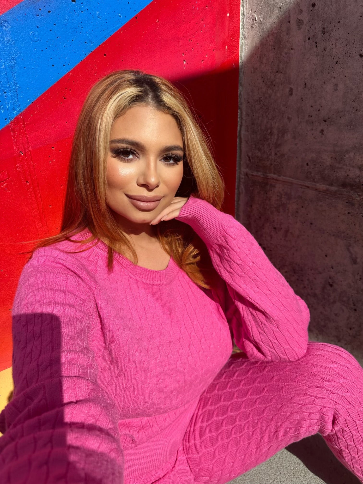 Gianna Cable Knit Set (More Colors)