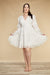 Lola White Lace Curvy Babydoll Dress