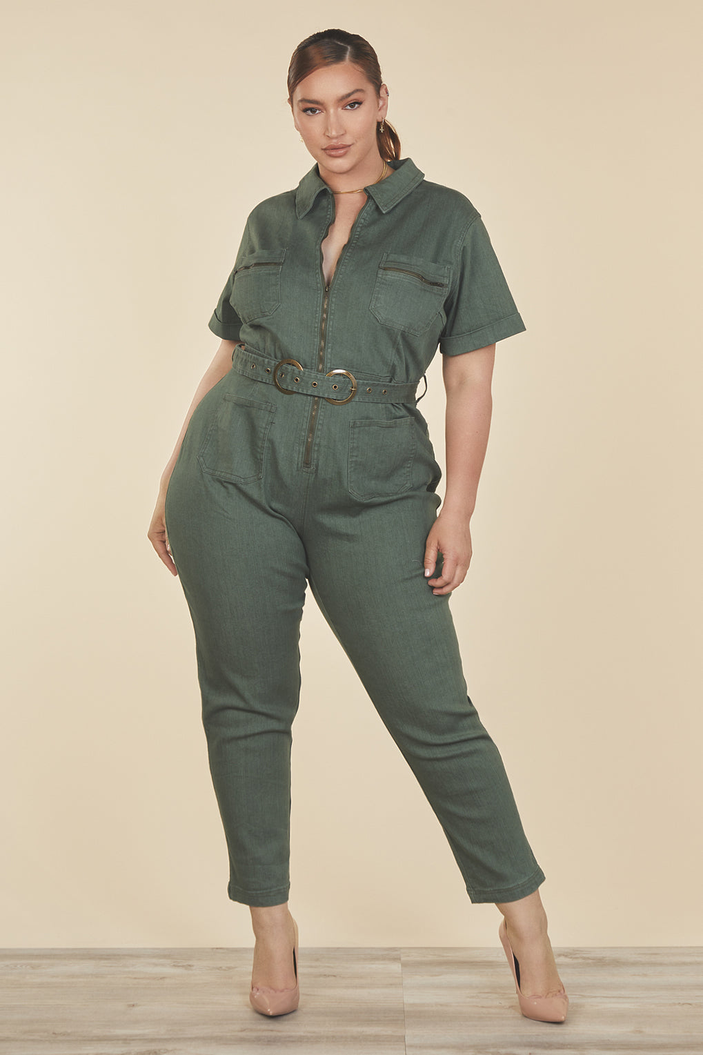 Izabella Curvy Jumpsuit