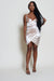 Lia Champagne Satin Corset Mini Dress