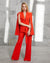 Kayla Cape Suit Set